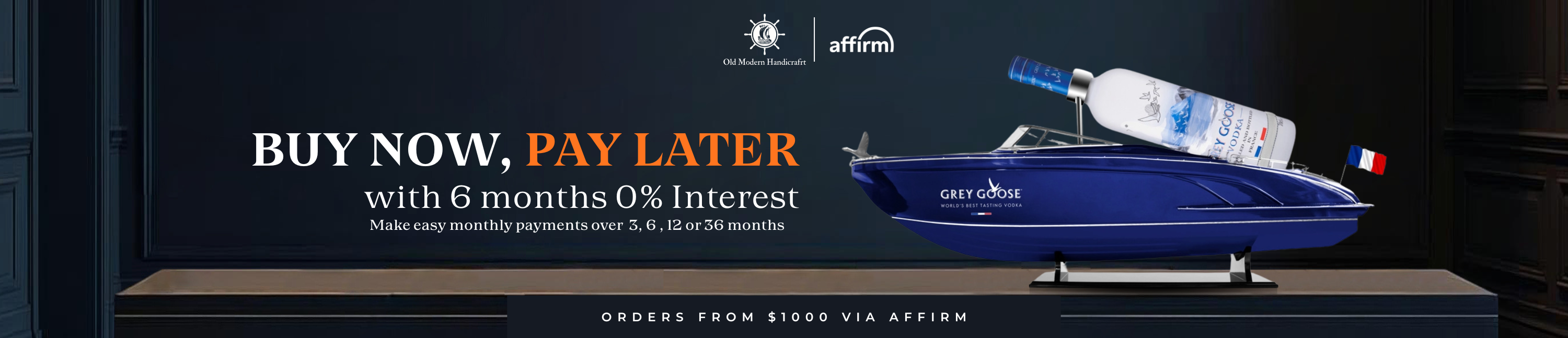 buy now pay later via affirm