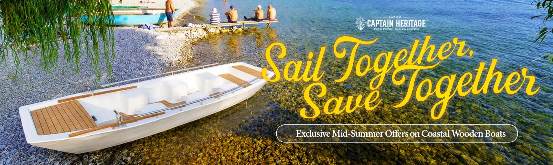 captain heritage mid summer boat sale