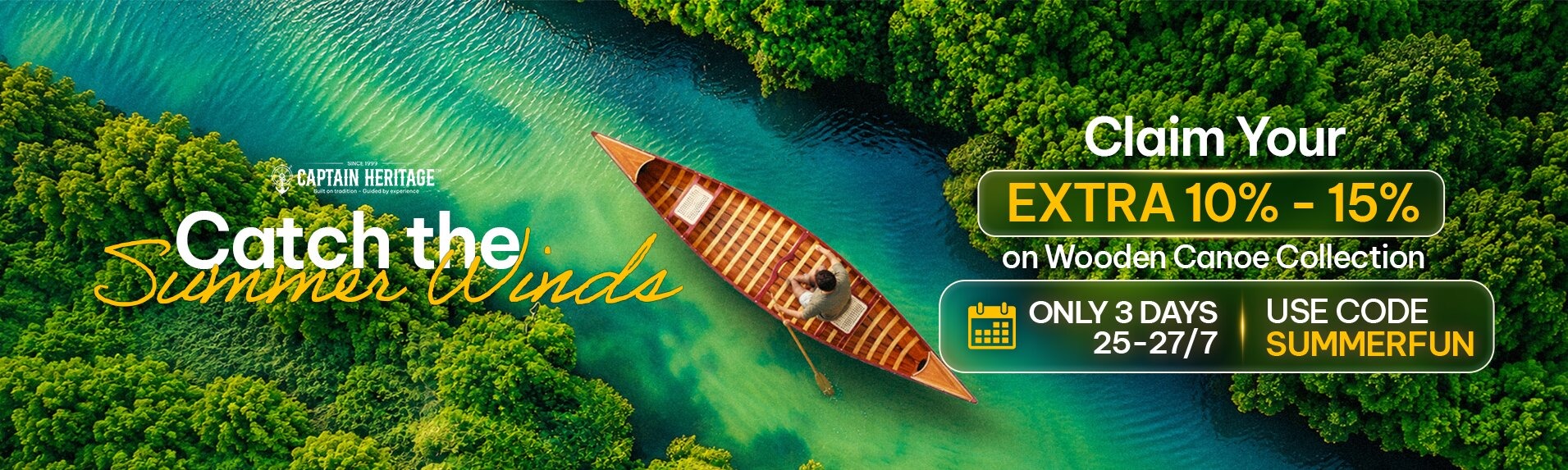 Captain Heritage Mid Summer Boat Sale