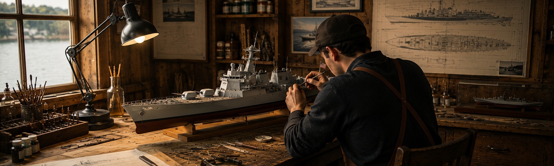 captain heritage battleship model
