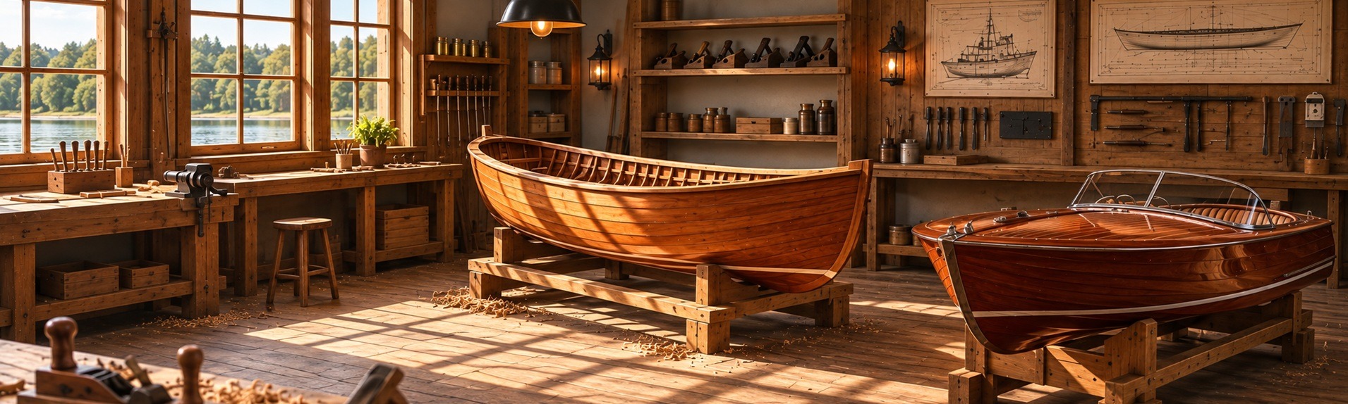 Captain Heritage Wooden Boat