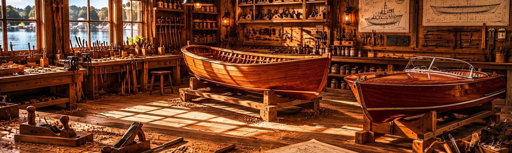 Captain Heritage Wooden Boat