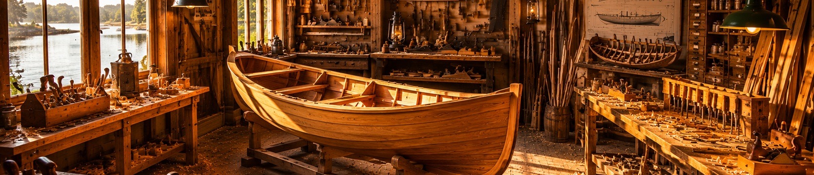 captain heritage wooden boat