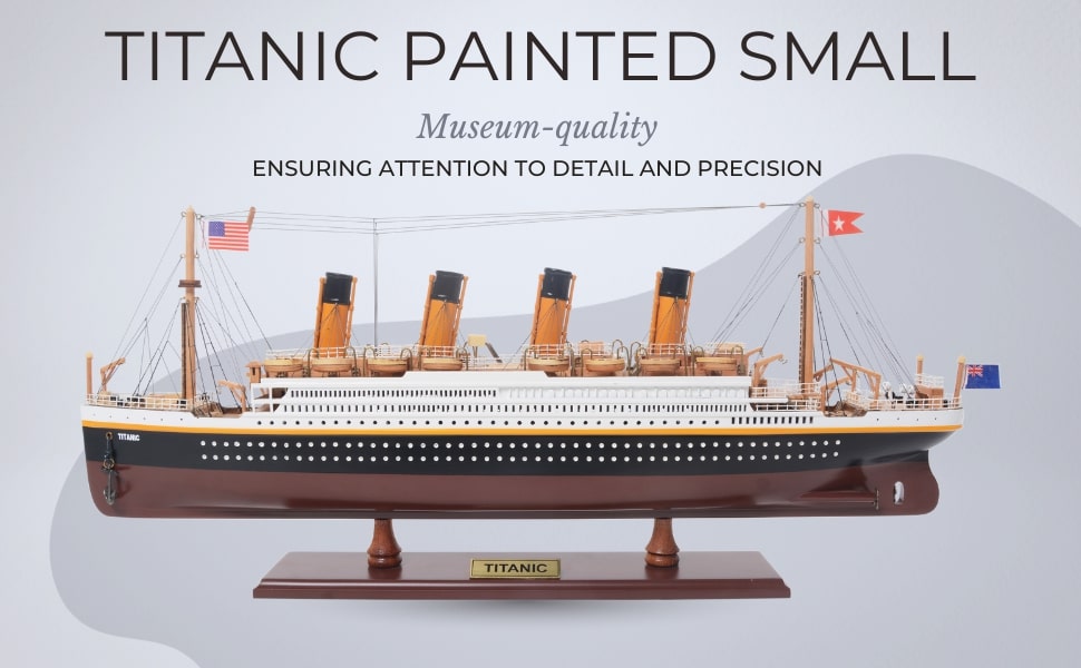 Sailing Through History: The RMS Titanic Model by Old Modern Handicraft