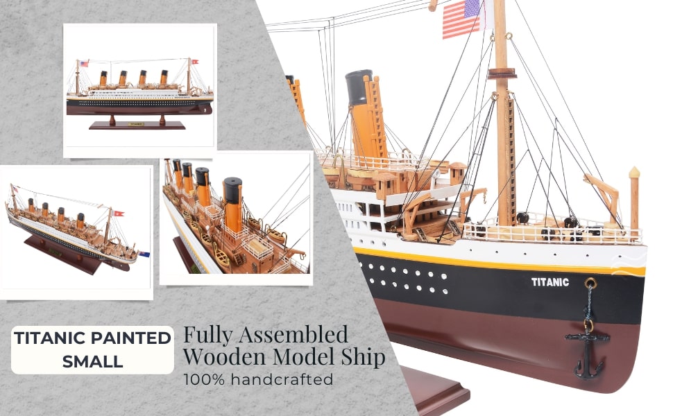 Sailing Through History: The RMS Titanic Model by Old Modern Handicraft