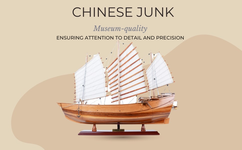 The Intricate History Beauty of the Chinese Junk Model Ship