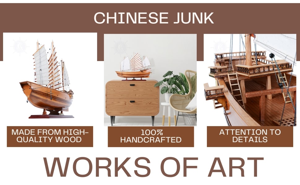 The Intricate History Beauty of the Chinese Junk Model Ship