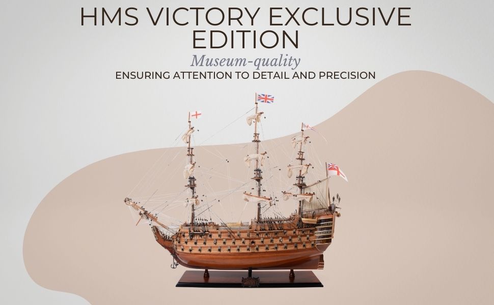 A Nautical Journey - HMS Victory Midsize Model Ships