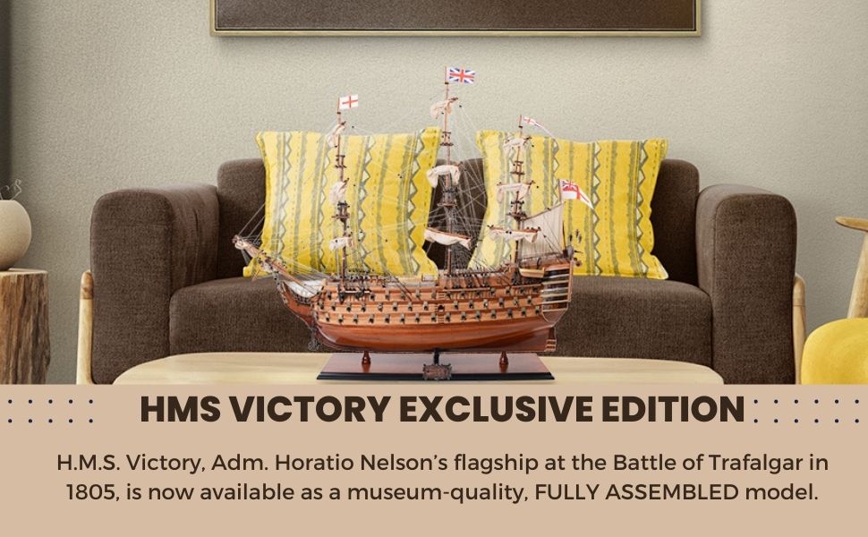 A Nautical Journey - HMS Victory Midsize Model Ships