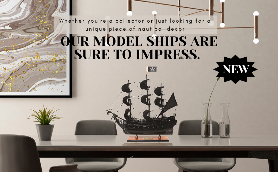 Introducing the Black Pearl Model Ship: A Nautical Masterpiece.