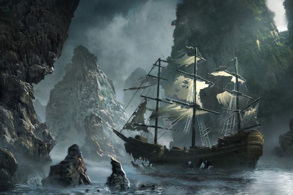 Ghost Ship  The Mysterious Flying Dutchman Ship