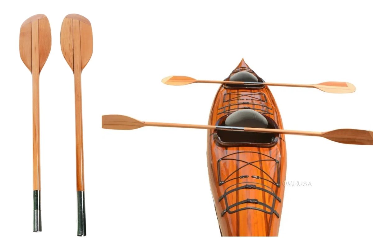 Handcrafted Wooden Paddles for Canoes, Kayaks & Gondolas