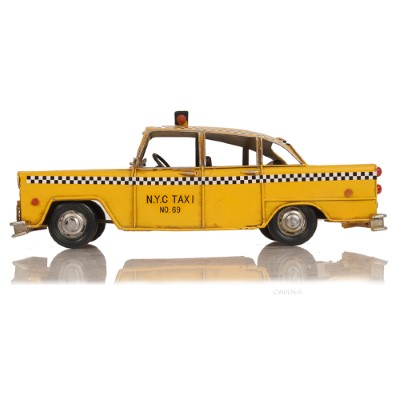 Handmade Classic New York City Taxi Model