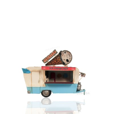 1966 Icecream Trailer Metal Handmade