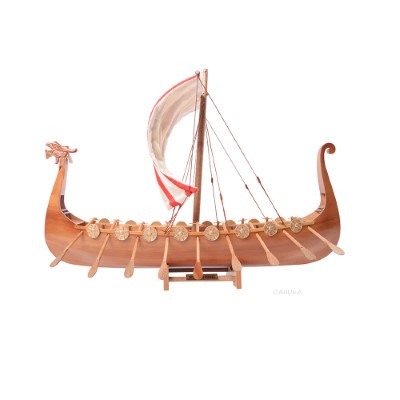 Drakkar Viking Historic Boat Model