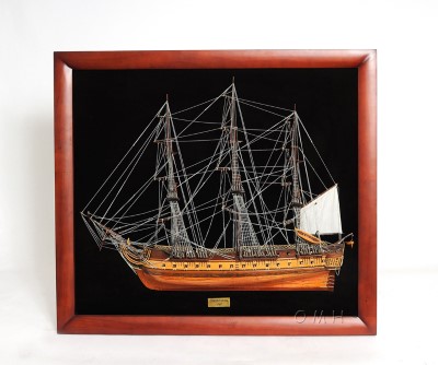 USS Constitution Half-Ship 35 Inches L