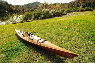 Handmade Wooden Kayak 15 Feet