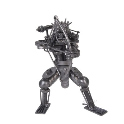 Metal Predator with Bow & Arrow