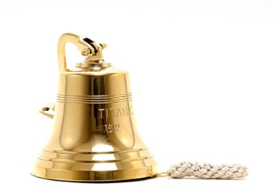 Titanic Ship Bell - 8 inches