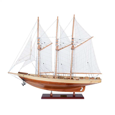 Atlantic Yacht Sailboat Model Schooner