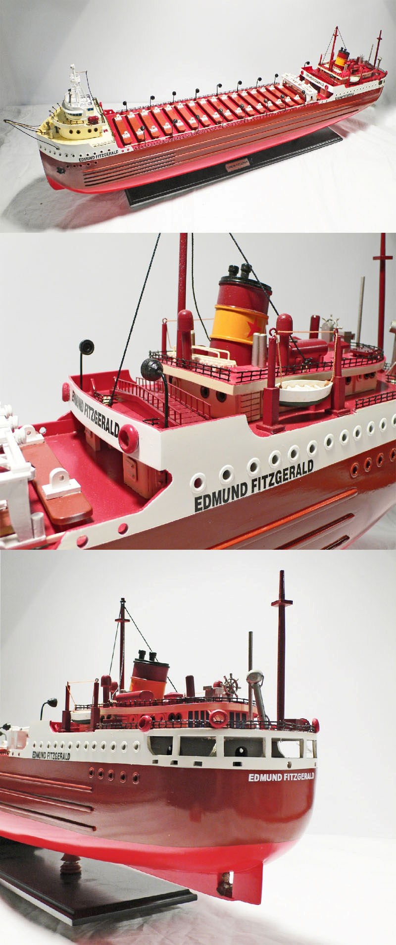 C046 Edmund Fitzgerald Large Cruiseship Model 