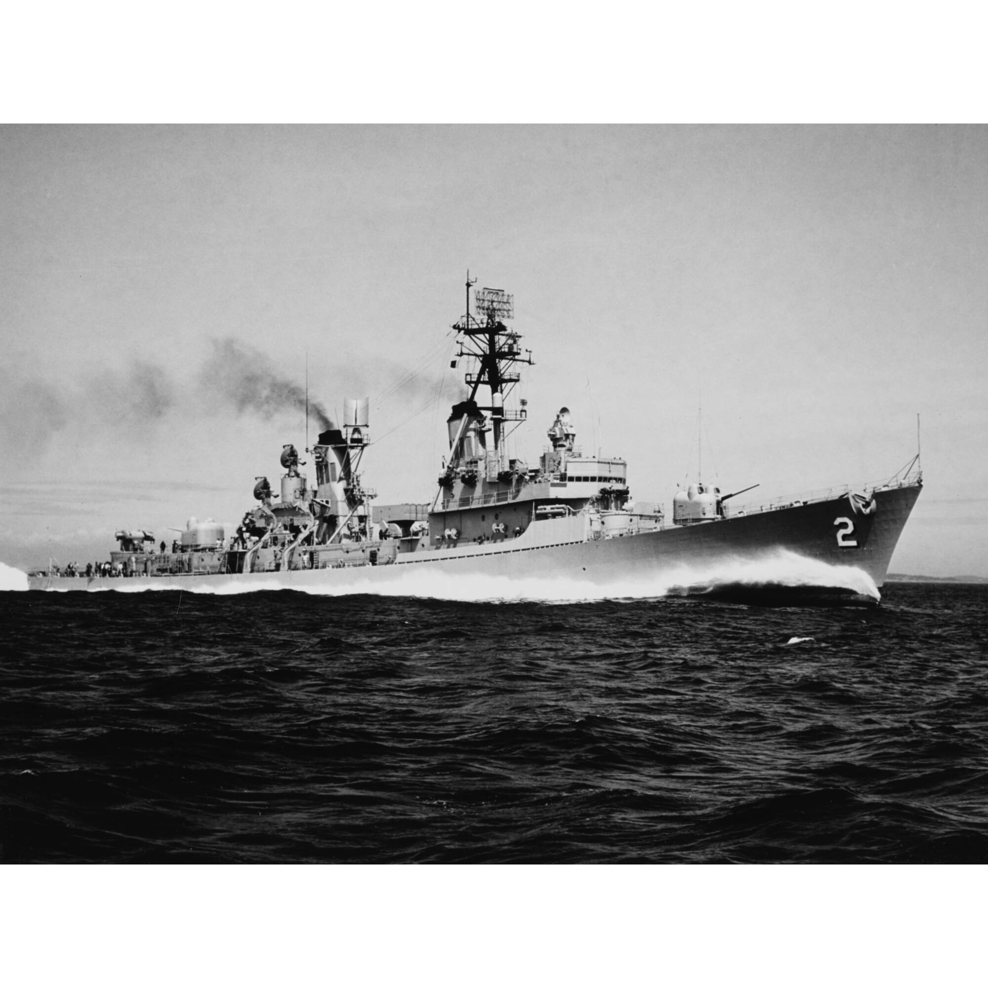 CM056 USS Charles F. Adams (DDG-2) Large 