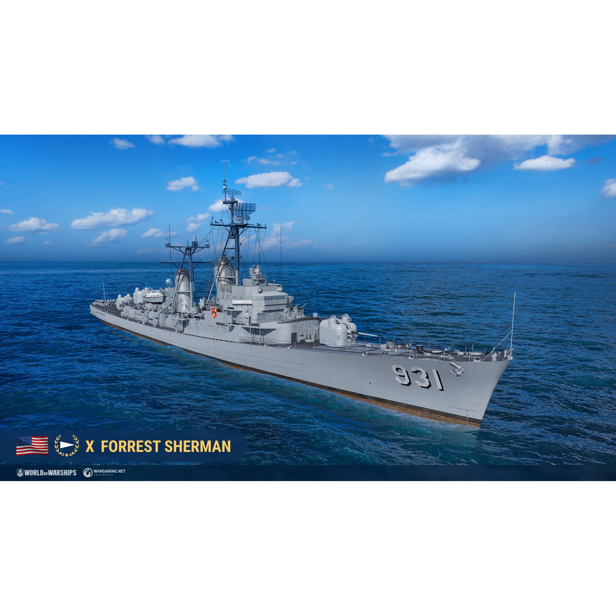 CM057 USS Forrest Sherman (DDG-98) Large 