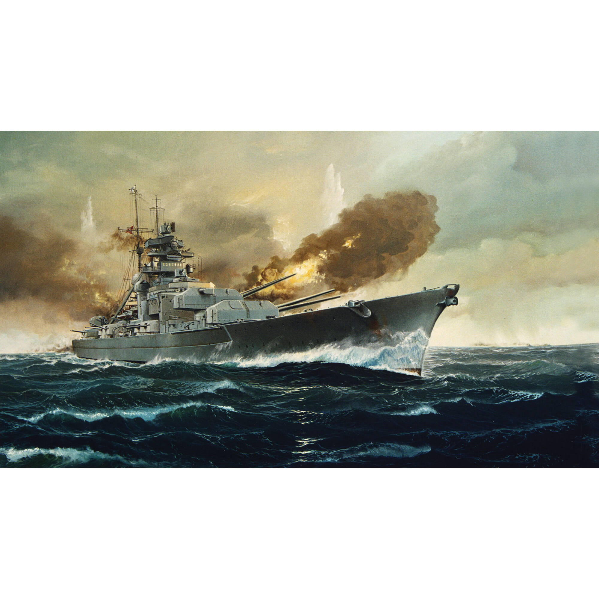 CM087 German Battleship Bismarck large 