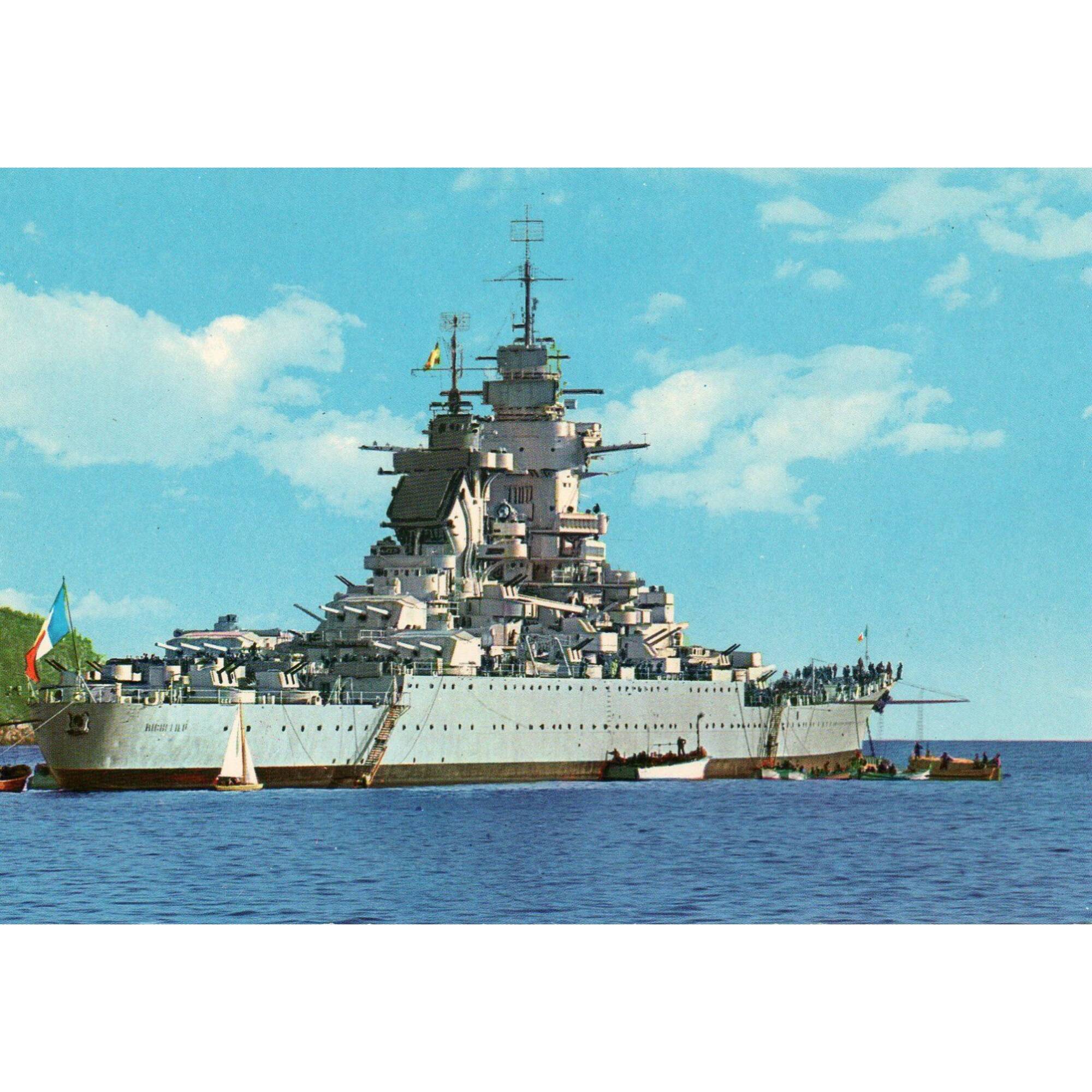 CM098 French Battleship Richelieu Large 