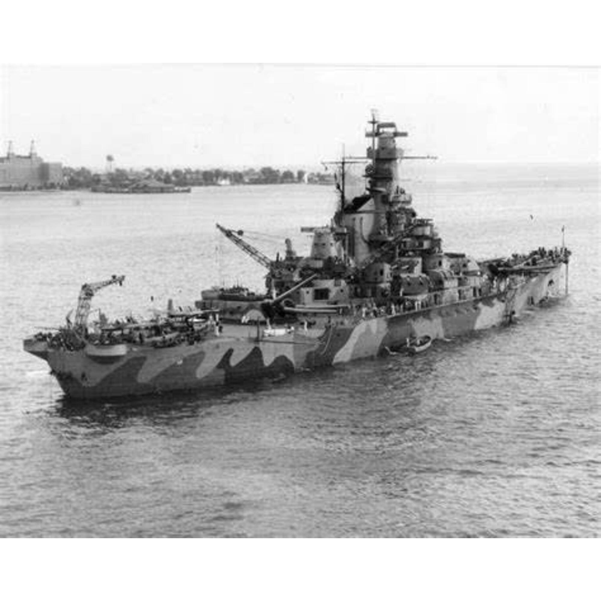 CM103 USS Indiana (BB-58) Large 