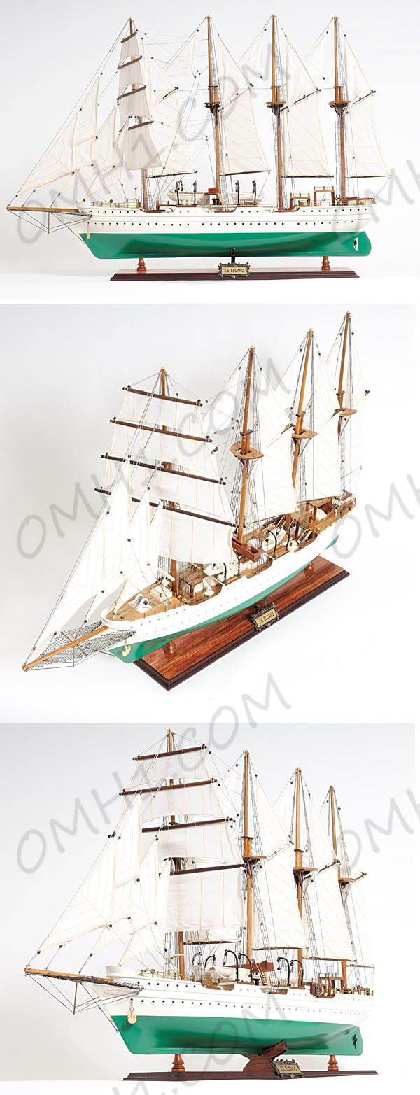 T116 J.S. ELCANO Tall Ship Model 