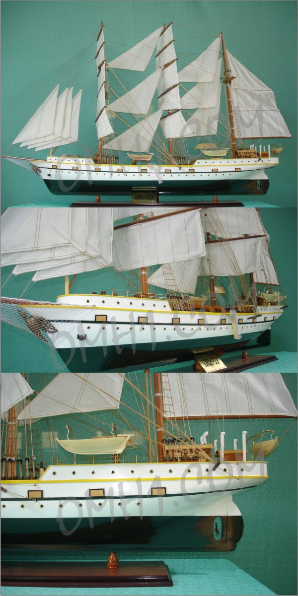 T174 Gorch Fock Medium Admiral Line | Fully Assembled 