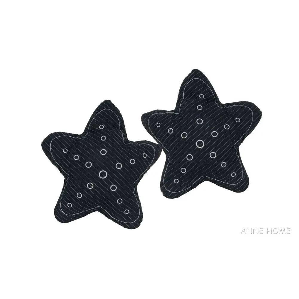 AB904 Anne Home - Star Pillow - Blue  Set of 2 AB904-ANNE-HOME-STAR-PILLOW-BLUE-SET-OF-2-L01.WEBP