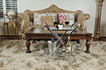 AH002 Anne Home - X-Shape Bar Cart 