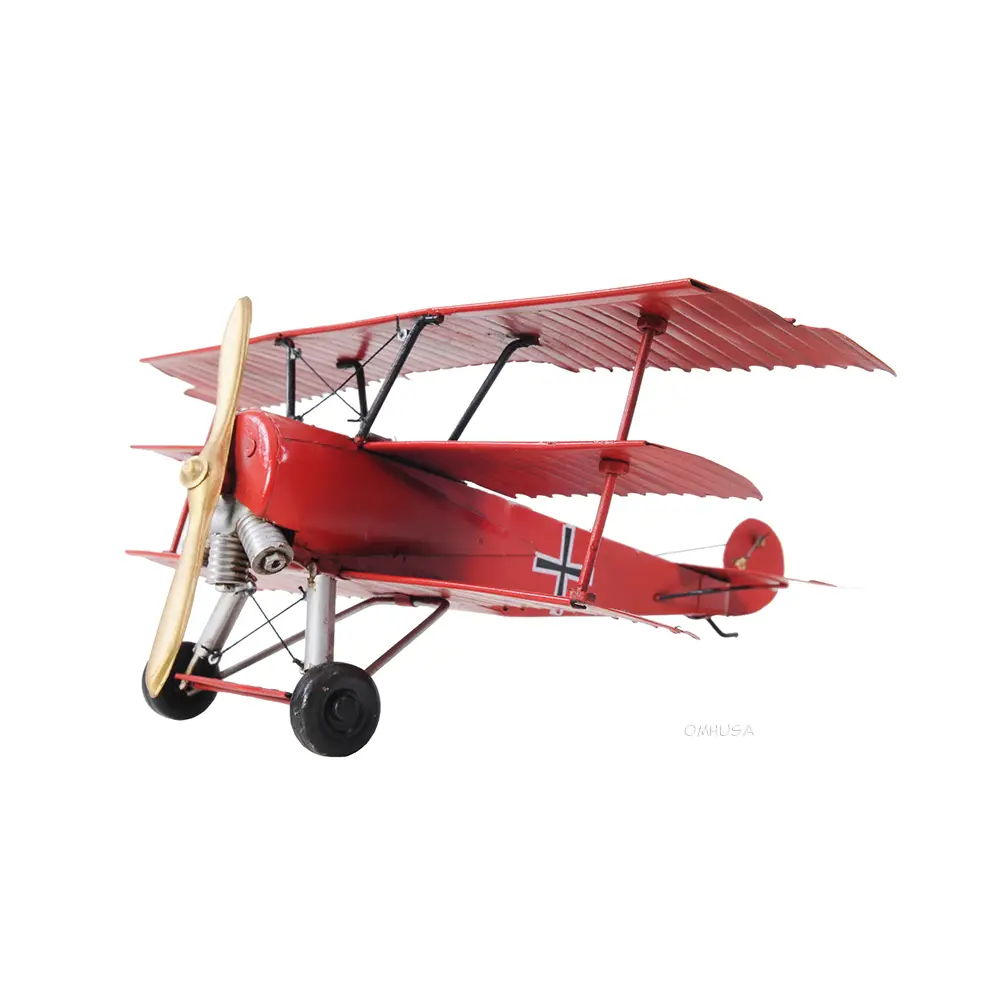 AJ005 1917 Red Baron Fokker Triplane AJ005-1917-RED-BARON-FOKKER-TRIPLANE-L01.WEBP
