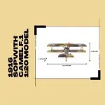 AJ006 1916 Sopwith Camel F.1 1:20 