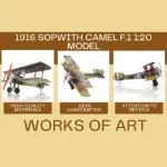 AJ006 1916 Sopwith Camel F.1 1:20 