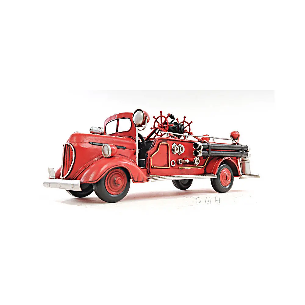 AJ020 1938 Red Fire Engine Ford 1:40 AJ020-1938-RED-FIRE-ENGINE-FORD-140-L01.WEBP