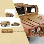 AJ058 Humvee Model Truck Car 