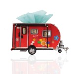 AJ084 Red Trailer Tissue Holder 