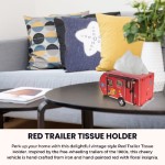 AJ084 Red Trailer Tissue Holder 