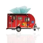 AJ084 Red Trailer Tissue Holder 