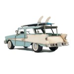 AJ095 1957 Ford Country Squire Station Wagon Blue 