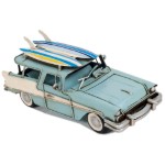 AJ095 1957 Ford Country Squire Station Wagon Blue 