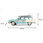 AJ095 1957 Ford Country Squire Station Wagon Blue 