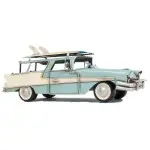 AJ095 1957 Ford Country Squire Station Wagon Blue 