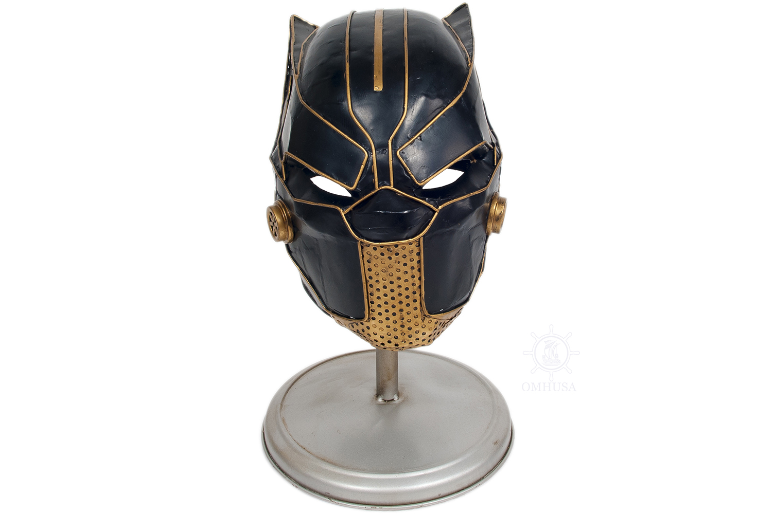 AJ097 Black Panther Helmet Metal Handmade aj097-black-panther-helmet-metal-handmade-l01.jpg