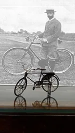 AJ099 Vintage Safety Black Bicycle Metal Handmade aj099-vintage-safety-black-bicycle-metal-handmade-l10.jpg