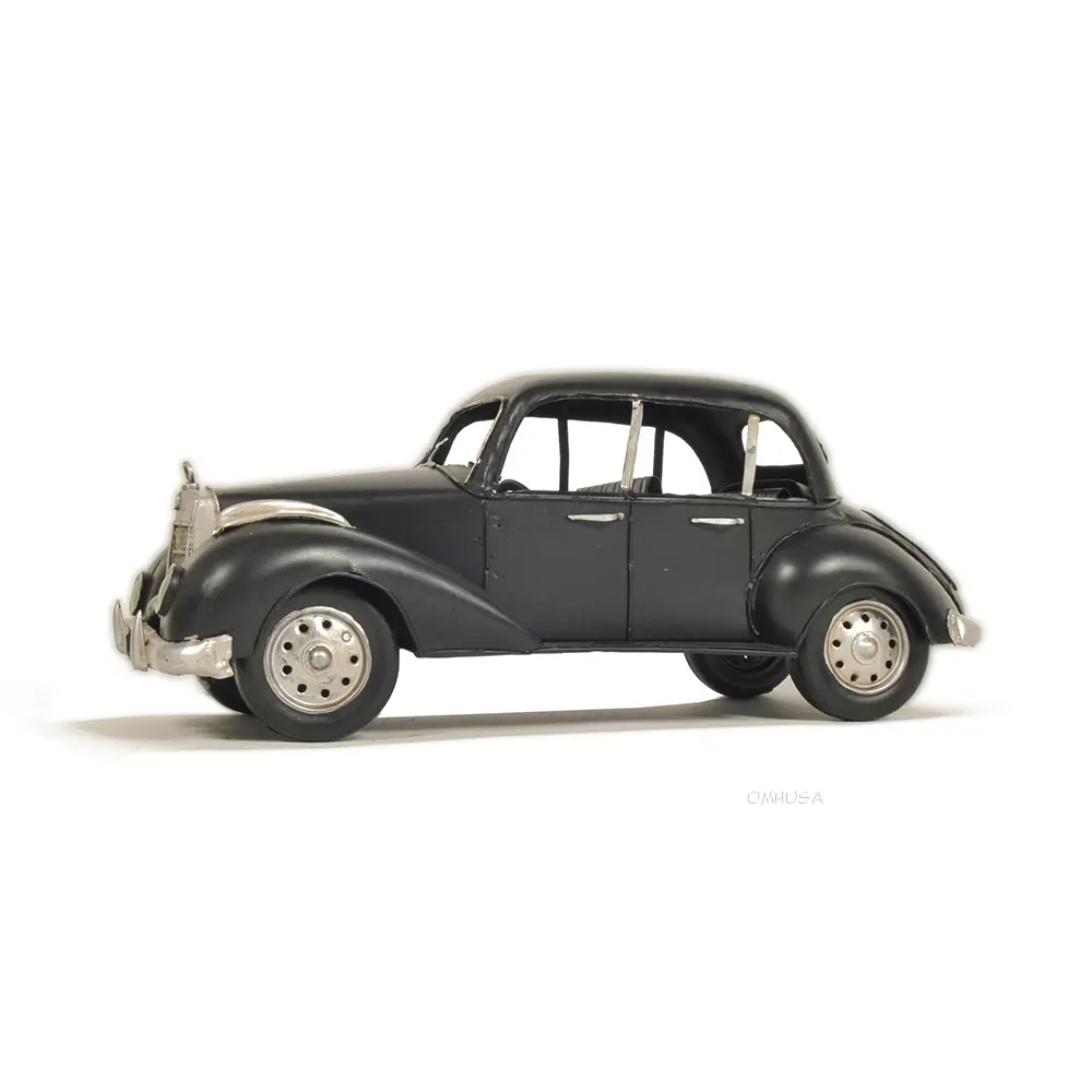 AJ107 1937 Plymouth P4 Deluxe Black Metal Model Car AJ107-1937-PLYMOUTH-P4-DELUXE-BLACK-METAL-MODEL-CAR-L01.WEBP