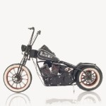 AJ113 Hardcore 67 Chopper Motorcycle Metal Handmade 